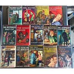 Judy Bolton Mystery Lot 14 Vintage Hardcover Books Dust Jackets Margaret Sutton